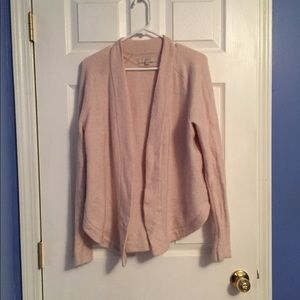 Loft blush pink cardigan
